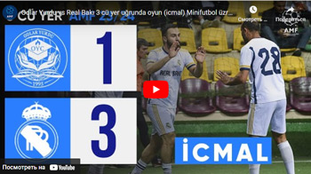 Odlar Yurdu vs Real Bakı 3 cü yer uğrunda oyun (icmal) Minifutbol üzrə Azərbaycan Çempionatı 2023/24