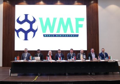 BAKIDA DÜNYA MİNİFUTBOL FEDERASİYASININ BAŞ ASSAMBLEYASININ İCLASI KEÇİRİLİB (FOTOLAR)