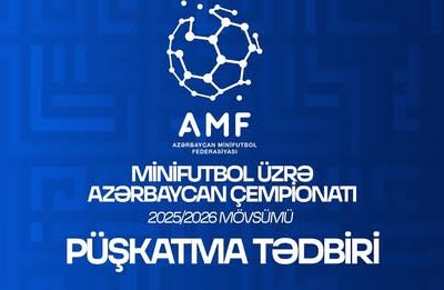 MİNİFUTBOL ÜZRƏ AZƏRBAYCAN ÇEMPİONATININ PÜŞKATMA MƏRASİMİ (CANLI)