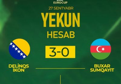“BUXAR” SUMQAYIT AVROPA KUBOKU İLƏ VİDALAŞDI